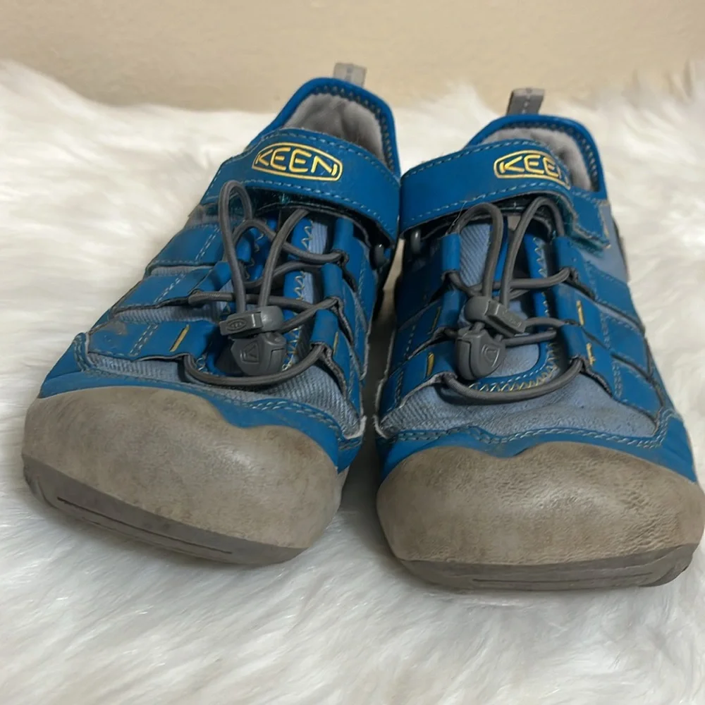 Keen Kids Blue Yellow Summer Water Sandals Shoes